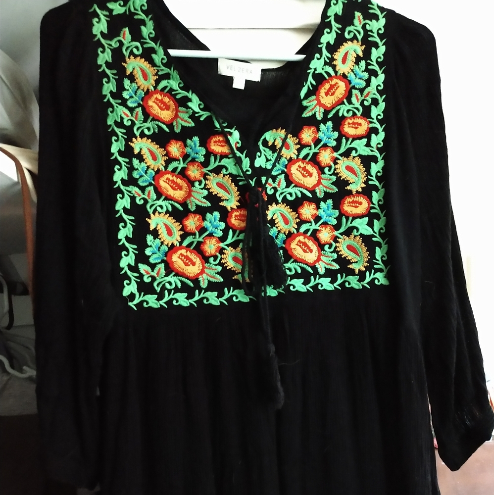 Embroidered tunic